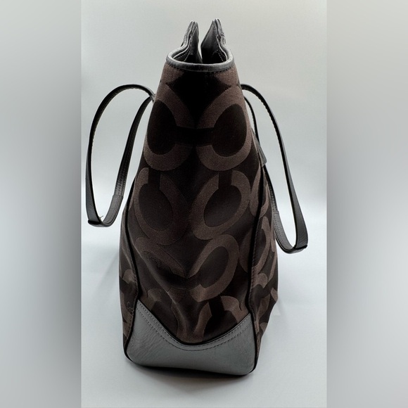 Coach Taylor Op Art Alexis Carryall Tote Bag | Very Good Condition - Picture 5 of 17